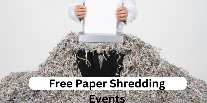 How Do Paper Shredding Events Work?