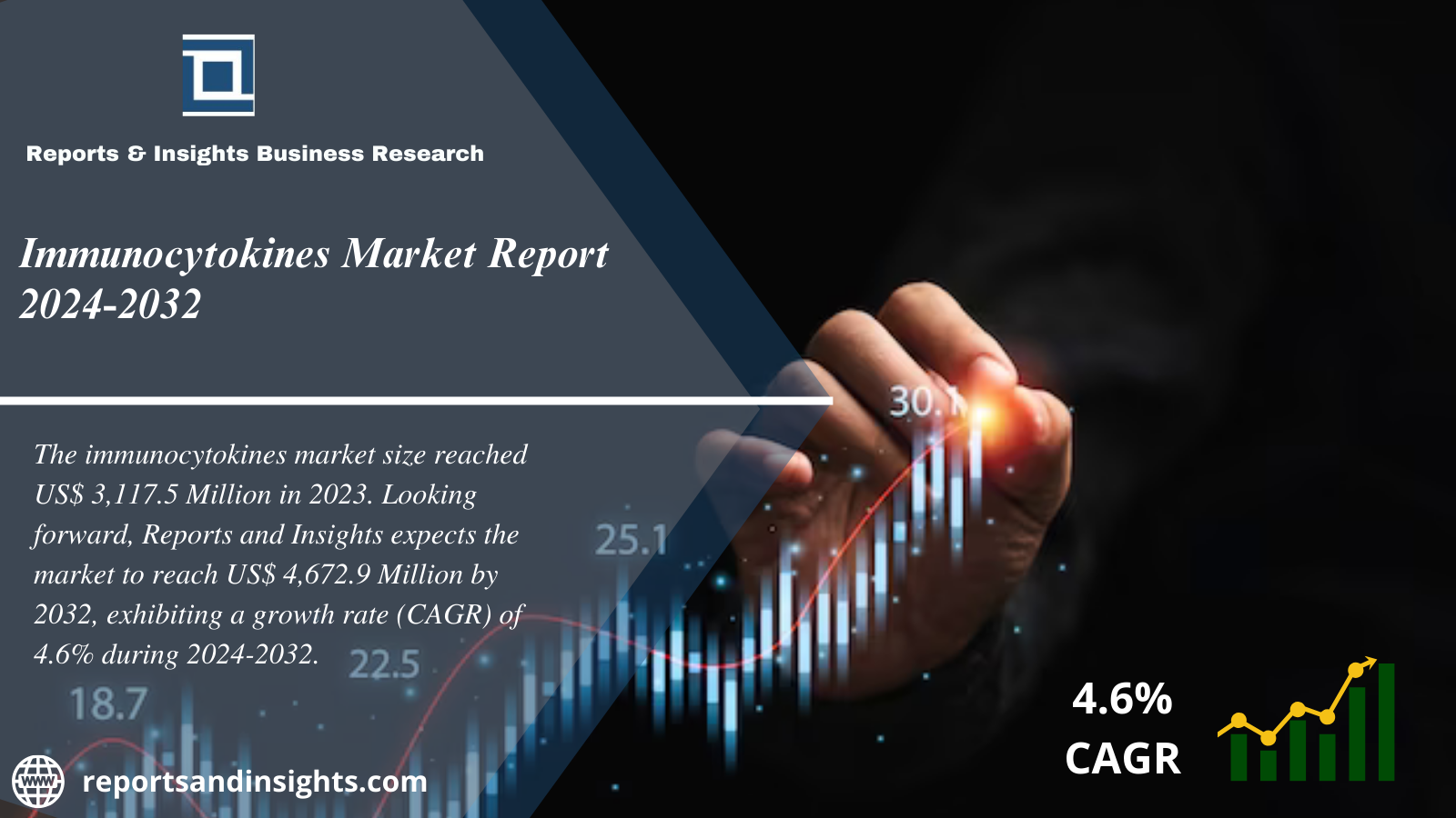 Immunocytokines Market 2024 to 2032: Size, Share, Growth, Trends and Opportunities